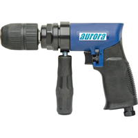 Perceuse r&eacute;versible pneumatique 1/2", 4 pi³/min, 1/4" NPT, 88 dBA, 1/2" mandrin Trail Hammer and Bolt