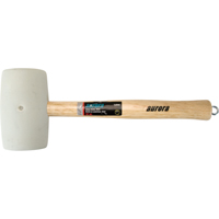 Rubber Mallet, 32 oz., Wood Handle Trail Hammer and Bolt
