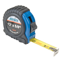Measuring Tape , 5/8" x 12', in/ft. Graduations Trail Hammer and Bolt