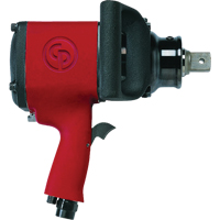Impact Wrench, 1" Drive, 1/2" NPT Air Inlet, 4100 No Load RPM Trail Hammer and Bolt