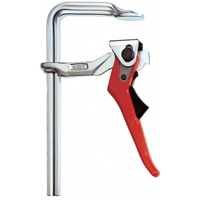 Serre-joints &agrave; levier (s&eacute;rie LC), 4" (101,6 mm), Force de serrage 400 lb Trail Hammer and Bolt