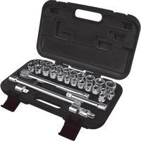 Jeu de douilles SAE/m&eacute;triques, 29 Mcx, Prise de 1/2" Trail Hammer and Bolt