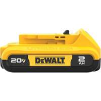 Bloc-piles 20 V Max* Compact XR, Lithium-ion, 20 V, 2 A Trail Hammer and Bolt