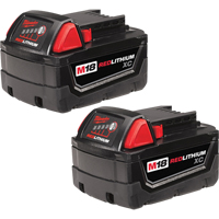 Bloc-piles M18 Redlithium, Lithium-ion, 18 V, 3 A Trail Hammer and Bolt