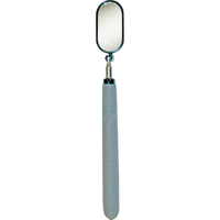 Miroir d'inspection, Ovale, 1-1/2" lo x 1-1/4" la, T&eacute;lescopique Trail Hammer and Bolt