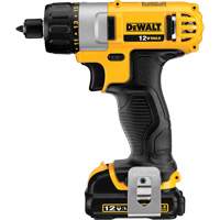 Max Screwdriver Kit, 1/4", 12 V, 160 UWO Max. Torque, Lithium-Ion Battery Trail Hammer and Bolt
