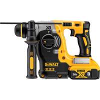 Max XR&reg; Brushless L-Shape Rotary Hammer Kit, 20 V, 1", 0-1100 RPM Trail Hammer and Bolt