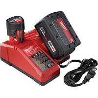 Battery Chargers, 18 V, Lithium-Ion Trail Hammer and Bolt