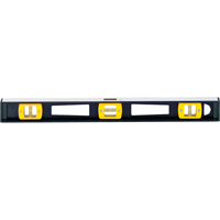 Top Read Level, 4' L, Aluminum Trail Hammer and Bolt