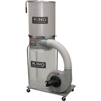Dust Collectors with Canister Filter, 38" x 27" x 70" Trail Hammer and Bolt