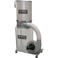 Dust Collectors with Canister Filter, 38" x 27" x 70" Trail Hammer and Bolt