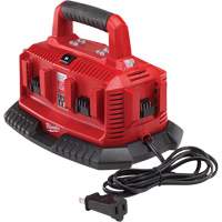 M18 Six Pack Sequential Charger, 18 V, Lithium-Ion Trail Hammer and Bolt