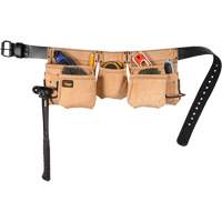 Tabliers de compagnon menuisier, Cuir, Havane Trail Hammer and Bolt