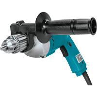 Variable Speed Drill, 1/2" Chuck, 6.5 A, 120 V, 0-550 RPM, Keyed Chuck Trail Hammer and Bolt