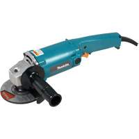Angle Grinder with Two-Stage AC/DC Safety Trigger Switch, 5", 120 V, 10 A, 12000 RPM Trail Hammer and Bolt