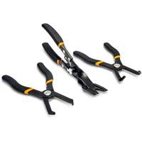 3-Piece Body Clip Plier Set Trail Hammer and Bolt