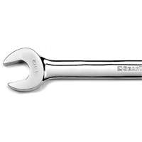 12-Point Long Pattern Combination Wrench, 12 Point, 1-1/2", Chrome/Polished Finish Trail Hammer and Bolt