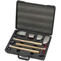 Jeu d'outils pour carrosserie, 7 morceaux Trail Hammer and Bolt