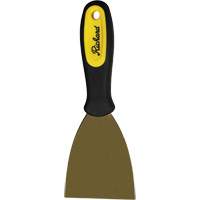 Grattoirs muraux rigides, Lame Laiton, Largeur 3", Manche Plastique Trail Hammer and Bolt
