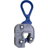 GX Structural Short Leg Plate Clamp, 6000 lbs. (3 tons), 1/16" - 1" Jaw Opening Trail Hammer and Bolt