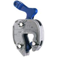 GX Plate Clamp with Chain Connector, 1000 lbs. (0.5 tons), 1/16" - 5/16" Jaw Opening Trail Hammer and Bolt