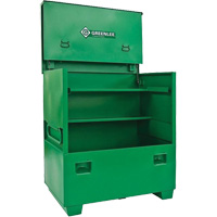 Coffre de chantier, 48" la x 30" p x Vert Trail Hammer and Bolt