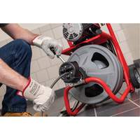 D&eacute;gorgeoir auto-aliment&eacute; K-400 a/c&acirc;ble C-45IW, &eacute;lectrique, 1/2" x 75' et 3/8" x 100' Trail Hammer and Bolt