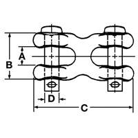 Twin Clevis Link Trail Hammer and Bolt