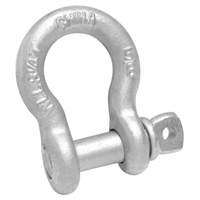 Manille &agrave; ancre, 1/4", Cheville &agrave; vis, Galvanis&eacute; &agrave; chaud Trail Hammer and Bolt