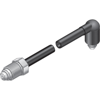 TUYAU GAZ,5/8-18 RACCORD RH-96", NOIR Trail Hammer and Bolt