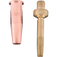 Buse de coupe, Style Victor 3-GPN, taille 0, Gaz naturel-oxyg&egrave;ne/Propane Trail Hammer and Bolt