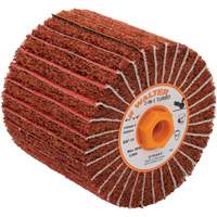 Two-In-One Turbo Drums, 4-1/2" Dia. x 4" W, 5/8"-11 Arbor, 60 Grit Trail Hammer and Bolt