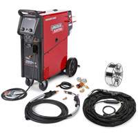 Machine &agrave; souder &agrave; g&acirc;chette avant pour aluminium One-Pak POWER MIG 360MP pour remorque et fabrication g&eacute;n&eacute;rale, 208 V/230 V/460 V/575 V, 1 Ph, 50/60 Hz Trail Hammer and Bolt