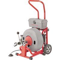Machine &agrave; tambour no K-6200 avec c&acirc;ble no C-24-IW, &eacute;lectrique, 5/8" x 100' Trail Hammer and Bolt