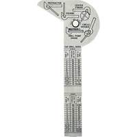 Multi-Use Ruler and Gauge Trail Hammer and Bolt
