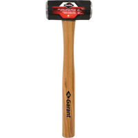 Double-Face Sledge Hammer, 4 lbs., 16" L, Wood Handle Trail Hammer and Bolt