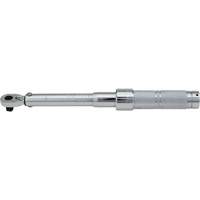 Ratcheting Head Micrometer Torque Wrench, Click, 1/2" Square Drive, 50 - 250 lbf. Ft Trail Hammer and Bolt