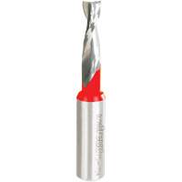 Up Spiral Router Bit, 5/16" Dia., 1" Carbide Height, 3" L, 1/2" Shank Trail Hammer and Bolt