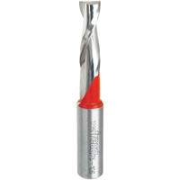 Up Spiral Router Bit, 3/8" Dia., 1-1/4" Carbide Height, 3" L, 1/2" Shank Trail Hammer and Bolt