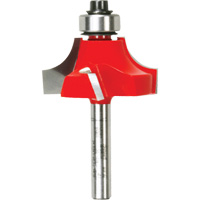 Router Bit - Beading Bit, 1-1/4" Dia., 1/4" Shank Trail Hammer and Bolt