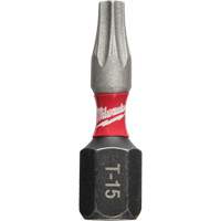 Shockwave Impact Insert Bit, Torx, T-15, 1/4" Drive Trail Hammer and Bolt