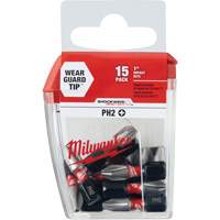 Shockwave Impact Insert Bits, Phillips, #2, 1/4" Drive Trail Hammer and Bolt