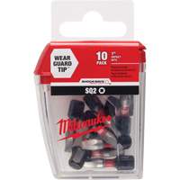 Shockwave Impact Insert Bits, Square, #2, 1/4" Drive Trail Hammer and Bolt