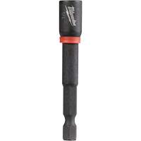 Shockwave Impact Duty Nut Driver, 1/4" Tip, 1/4" Drive, 2-9/16" L, Magnetic Trail Hammer and Bolt