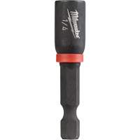 Shockwave Impact Duty Nutsetter, 1/4" Tip, 1/4" Drive, 1-7/8" L, Magnetic Trail Hammer and Bolt