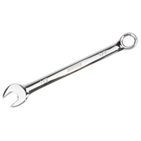 Combination Wrench, 12 Point, 1/2", Chrome Finish Trail Hammer and Bolt