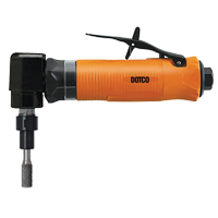 12LF Series Right Angle Grinder, 1/4" Wheel, 1/4" NPT Inlet, 20000 RPM Trail Hammer and Bolt