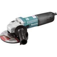 Angle Grinder with SJS II Technology & Thumb Switch, 6", 12 A, 4000-9000 RPM Trail Hammer and Bolt