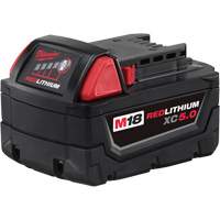 Bloc-piles &agrave; capacit&eacute; &eacute;tendue M18 Redlithium XC5.0 , Lithium-ion, 18 V, 5 A Trail Hammer and Bolt