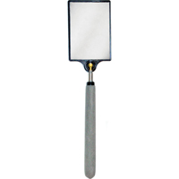 Miroir d'inspection, Rectangulaire, 3-1/2" lo x 2-1/2" la, T&eacute;lescopique Trail Hammer and Bolt